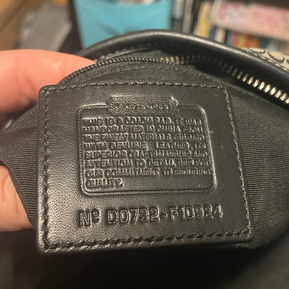 Coach Black Purse - Picture 6 of 6